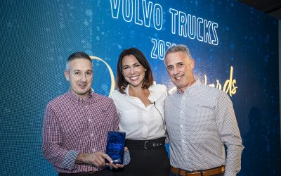 Stuarts truck and bus are winners of the volvo new truck of the year award