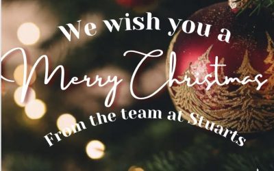 A Very Merry Christmas to all our customers from stuarts